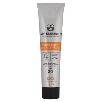 Raw Elements Tinted Daily Face Mineral Sunscreen Aluminum Tube - Spf