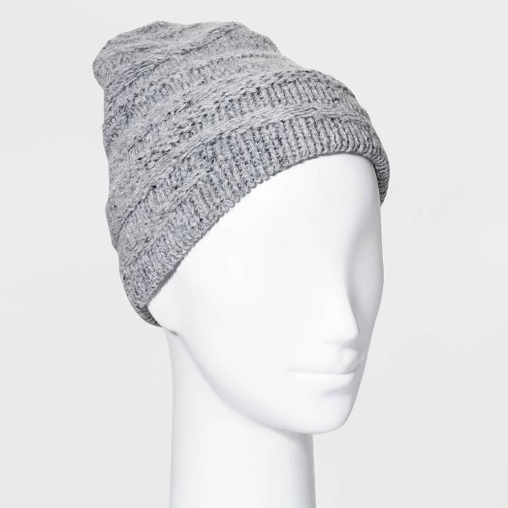 Women's Wool Beanie - Universal Thread Gray