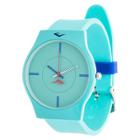 Everlast Soft Touch Rubber Strap Watch - Turquoise