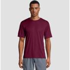 Hanes Men's Big & Tall Short Sleeve Cooldri Performance T-shirt -maroon