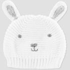 Baby Crochet Easter Bunny Cap - Just One You Made By Carter's White One Size, Kids Unisex