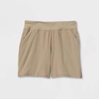 Girls' Woven Shorts - All In Motion Khaki