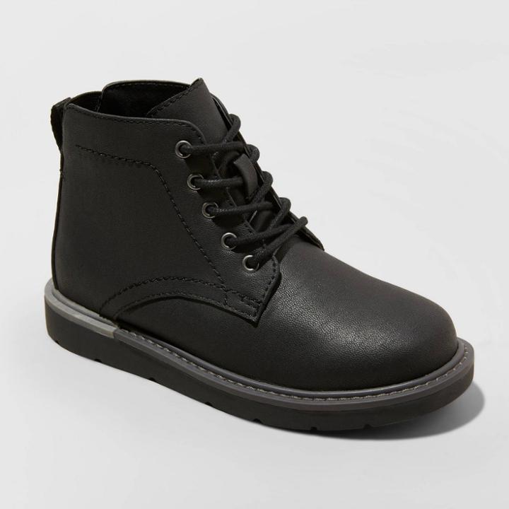 Boys' Miller Fashion Boots - Cat & Jack Black