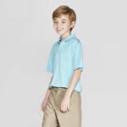 Boys' Golf Polo Shirt - C9 Champion Heather Blue
