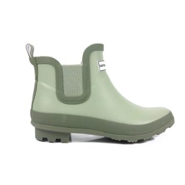 Smith & Hawken Rubber Ankle Rain Boots Size 8 Green -