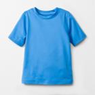 Toddler Boys' Short Sleeve Solid Rash Guard - Cat & Jack Blue