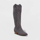 Women's Sadie Western Boots - Universal Thread Charcoal Gray
