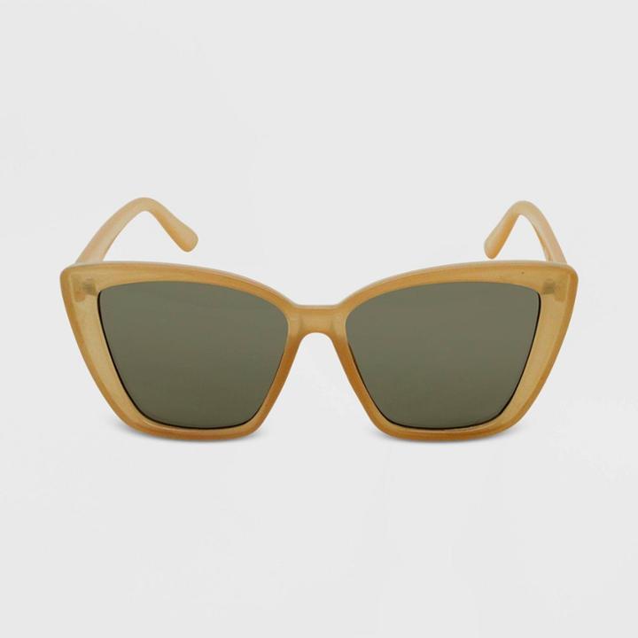 Women's Cateye Sunglasses - Wild Fable Orange