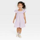 Toddler Girls' Gauze Dress - Cat & Jack Purple