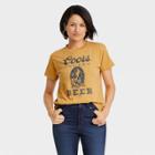 Miller Women's Coors Beer Short Sleeve Graphic T-shirt - Mustard