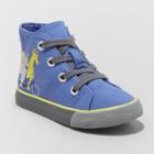 Toddler Boys' Lane High Top Sneakers - Cat & Jack Blue
