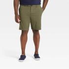 Men's Big & Tall 9 Tech Shorts - Goodfellow & Co Olive Green