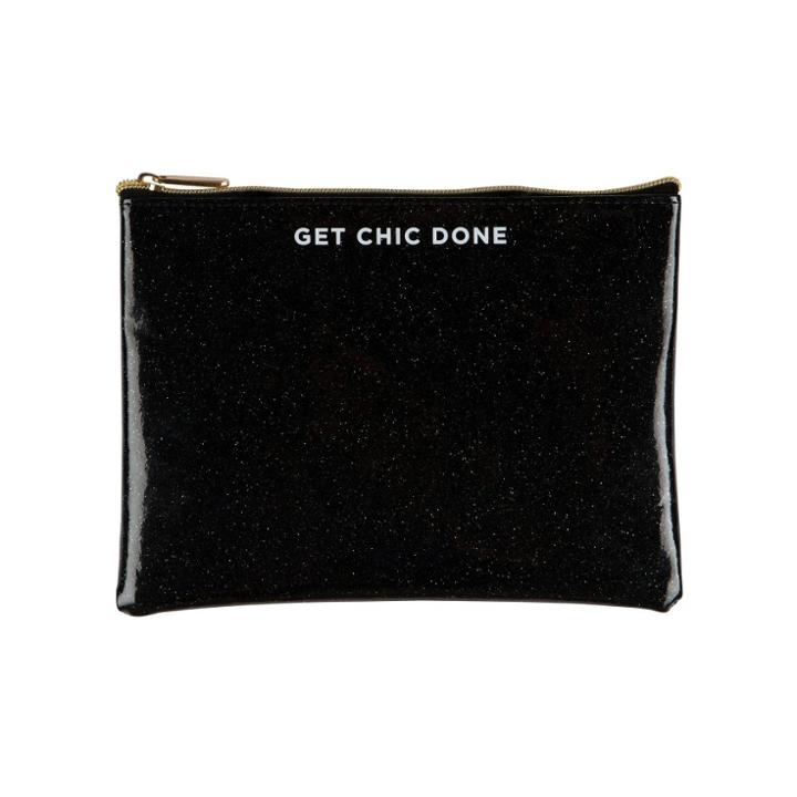 Ruby+cash Glitter Pouch Get Chic Done - Black