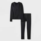 Boys' 2pk Thermal Set - All In Motion Black