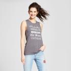 Women's Ny Boroughs Graphic Tank Top - Awake Gray