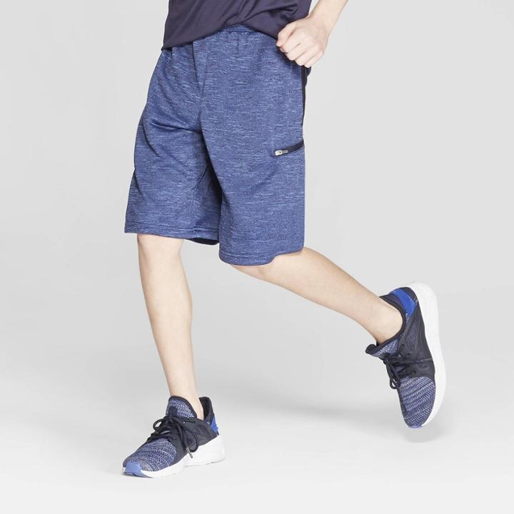Boys' Spring Fleece Shorts - C9 Champion Xavier Navy