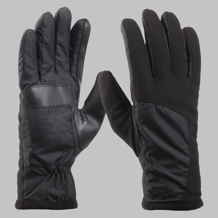 Isotoner Men's Tech Stretch Gloves - Black