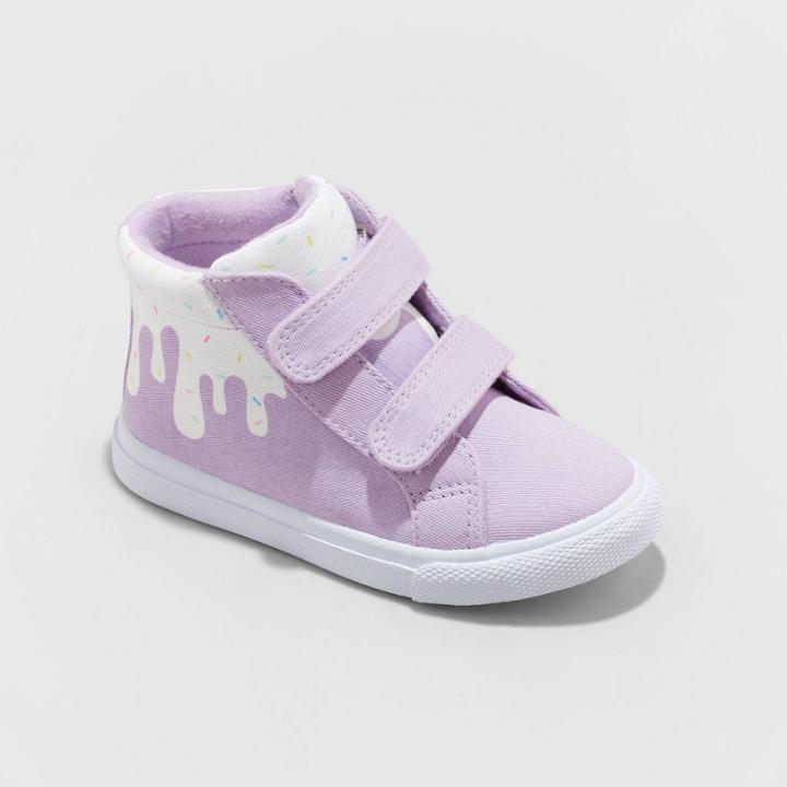 Toddler Girls' Nonie Apparel Sneakers - Cat & Jack Purple