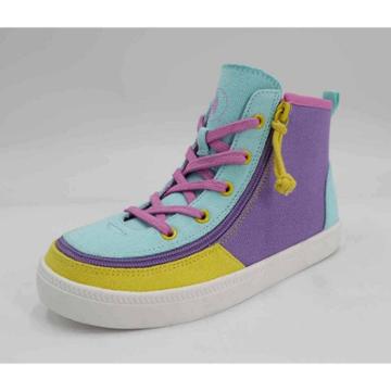 Billy Footwear Toddler Girls' Haring Colorblock Zipper Sneakers - 5,