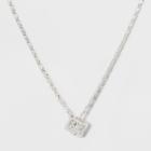 Caged Cubic Zirconia Short Necklace - A New Day