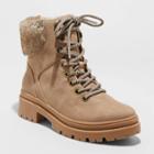 Women's Marissa Lace-up Hiking Boots - Universal Thread Taupe