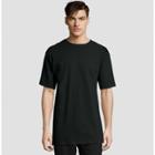 Petitehanes Men's Tall Short Sleeve Beefy T-shirt - Black