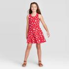 Girls' Star Dress - Cat & Jack Red