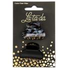 La-ta-da Small Claw Clips - 2ct, Girl's, Black