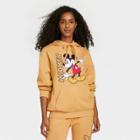 Women's Disney Mickey Mouse Hooded Graphic Sweatshirt - Yellow