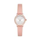 Target Women's Value Clean Dial Strap Watch - A New Day Rose Gold/blush