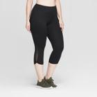 Women's Plus Size Everyday Mid-rise Capri Leggings 21 - C9 Champion Black