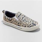 Kids' Blaine Slip-on Sneakers - Cat & Jack Tan/navy