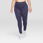 Women's Plus Size Freedom Mid-rise Tights - C9 Champion Navy