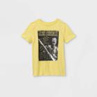 Epic Rights Boys' Jimi Hendrix Short Sleeve T-shirt - Yellow