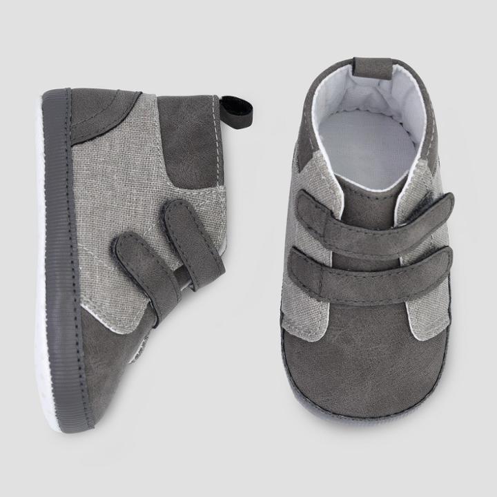 Baby Boys' High Top Sneaker - Just One You Made By Carter's Gray