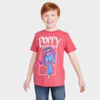 Boys' Poppy Playtime Short Sleeve Graphic T-shirt - Red