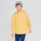 Boys' Hooded Sunburn Wash Sweatshirt - Cat & Jack Yellow