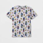 Boys' Nintendo Super Mario Short Sleeve Graphic T-shirt - White