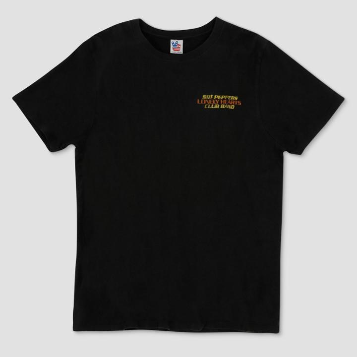 Junk Food Men's The Beatles Sgt. Pepper's Album Cover Short Sleeve T-shirt - Black