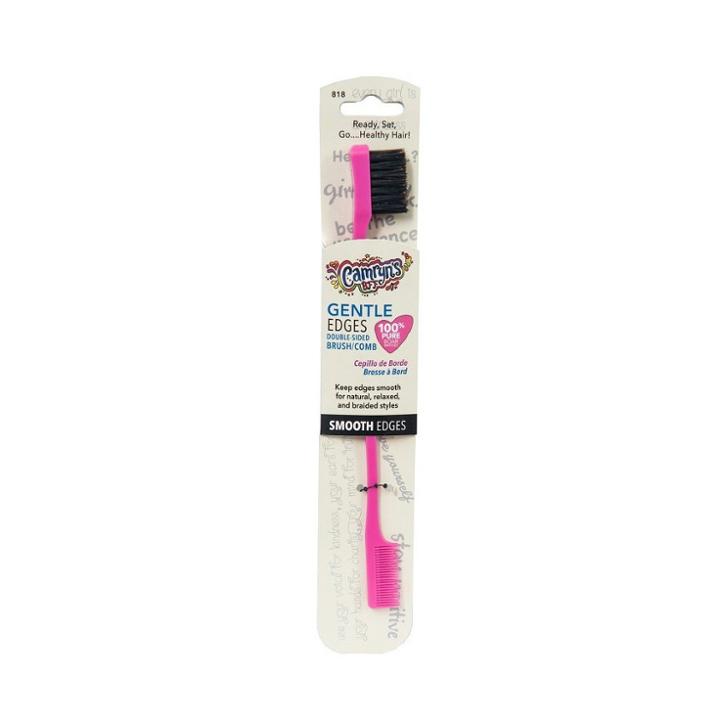 Target Camryn's Bff Gentle Edges Double-sided Brush/comb - Hot Pink, Diva Pink
