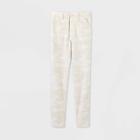 Women's Camo Print High-rise Straight Leg Pants - Universal Thread White 0, Women's,
