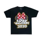 Toddler Minnie Family Vacation 2020 T-shirt - Disney - Black