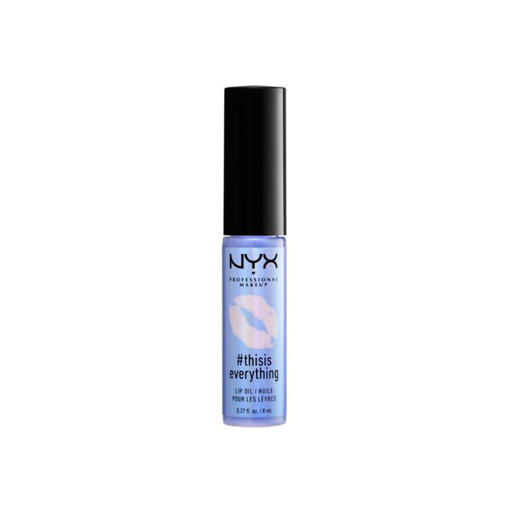 Nyx Professional Makeup #thisiseverything Lip Oil Sheer Lavender - 0.027 Fl Oz,
