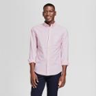 Men's Standard Fit Whittier Oxford Long Sleeve Button-down Shirt - Goodfellow & Co Cheerful Pink