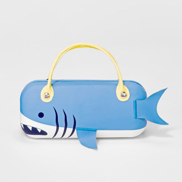 Girls' Shark Sunglass Case - Cat & Jack Blue