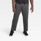 Men's Big & Tall Nylon Tapered Joggers - All In Motion Almost Black