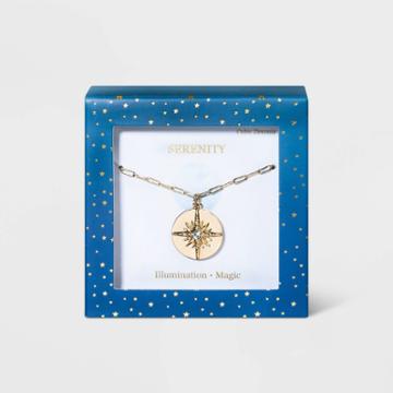 No Brand Starburst Necklace - Gold