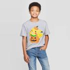 Boys' Pokemon Pikachu Halloween Short Sleeve T-shirt - Heather Gray