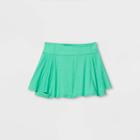 Girls' Knit Performance Skorts - All In Motion Green