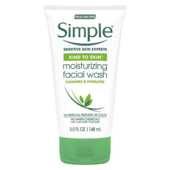 Simple Kind To Skin Moisturizing Facial Wash
